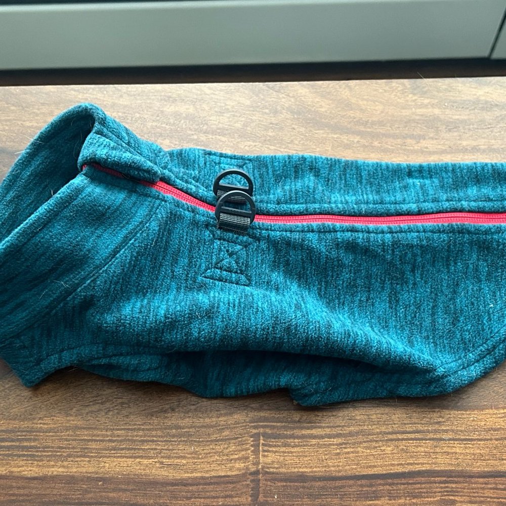 Dog zipper fleece